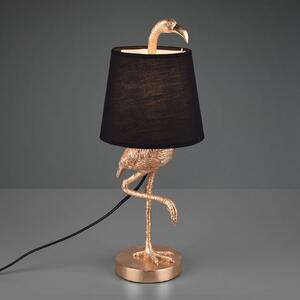 Lola stolna lampa s likom flaminga, crna/zlatna