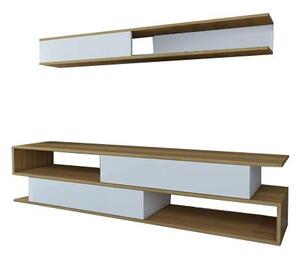 Zondo.hr Set za dnevni boravak Simpsonic (bijela + teak). Akcija -30%. 1102576