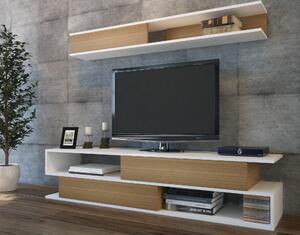 Zondo.hr Set za dnevni boravak Simpsonic (teak + bijela). Akcija -30%. 1102577