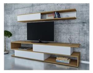 Zondo.hr Set za dnevni boravak Simpsonic (bijela + teak). Akcija -30%. 1102576
