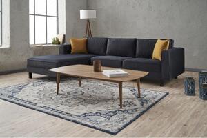 Atelier Del Sofa Kutna garnitura, Antracit, Kale Velvet Left - Anthracite