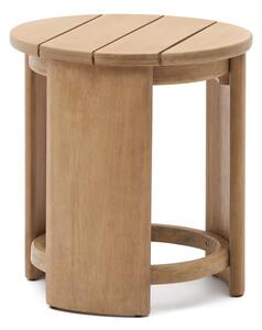 Okrugli vrtni stol od masivnog eukaliptusa ø 56 cm Xoriguer – Kave Home