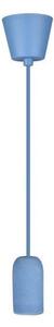 Kabel za napajanje 1xE27/60W/230V beton/plava