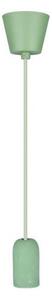 Kabel za napajanje 1xE27/60W/230V beton/zelena