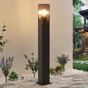Lucande staza Fiola, 80 cm, antracit, IP54, prigušiva, Crno, Metal