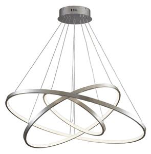 LED Luster na sajli LEA LED/60W/230V 4000K pr. 80 cm krom