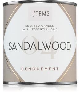 I/TEMS Essential 04 / Sandalwood mirisna svijeća 200 g
