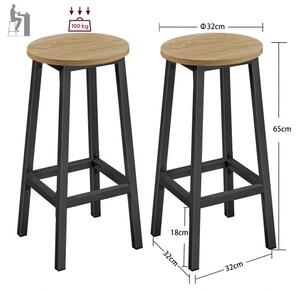 Blagovaonski set 1+2, barski stol 100x40 cm i barske stolice TAYLOR SONOMA