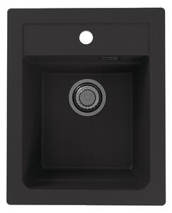 ALVEUS 1139771 - Kuhinjski sudoper ATROX 50x40 cm granit/crna