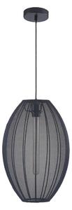 Luster na sajli KAREI 1xE27/20W/230V pr. 30 cm crna