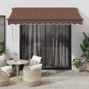 Tenda na automatsko uvlačenje smeđa 350 x 250 cm - Smeđa / 3.5 x 2.5 m