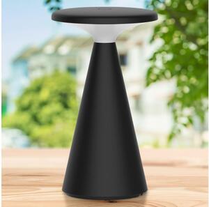 LED Prigušiva stolna lampa PAROS LED/1,8W/5V USB 1800 mAh IP44 crna