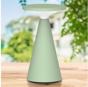LED Prigušiva stolna lampa PAROS LED/1,8W/5V USB 1800 mAh IP44 zelena