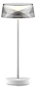 LED Prigušiva stolna lampa CASABLANCA LED/3,4W/5V USB 3600 mAh IP44 bijela