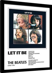 Uokvireni poster The Beatles - Let It Be