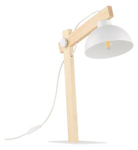 Stolna lampa OSLO 1xE27/15W/230V bor/bijela