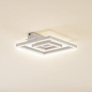 Lindby LED stropna svjetiljka Madamo, bijela, 30 cm, 3000K