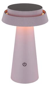 Globo 36624P - LED Prigušiva solarna dodirna lampa LED/4W/3,7W IP54 ružičasta