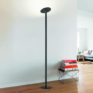 Regina LED podna lampa, crna, CCT, prigušiva, visina 180 cm