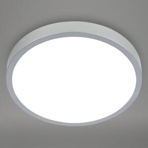 Briloner 3709-014 - LED RGBW Prig. stropna svjetiljka LED/22W/230V srebrna + DU