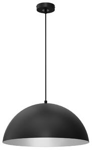 BETA CRNO/BIJELA viseća lampa 1xE27 45cm