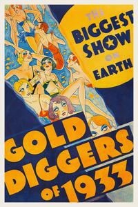 Ilustracija Gold Diggers of 1933, 3602 Theatre Retro movie