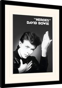 Uokvireni poster David Bowie - Heroes