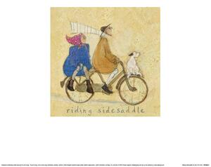 Umjetnički tisak Sam Toft - Riding Sidesaddle