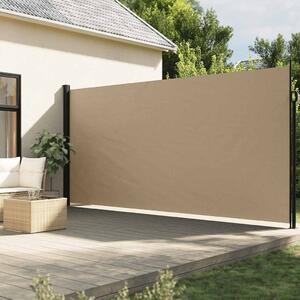 Bočna tenda na uvlačenje bež 220 x 500 cm - Bež / 220 x 500 cm