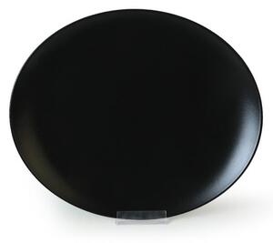 Crni keramički tanjuri u setu 6 kom ø 32 cm – Hermia