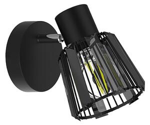 Prezent 27516 - Zidna reflektorska svjetiljka PONTEO 1xE27/40W/230V crna