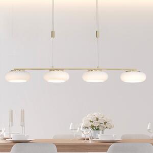 Paul Neuhaus Q-ETIENNE LED viseća lampa 4 žarulje, mesing