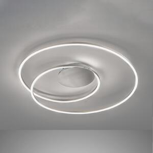 LED stropna svjetiljka Holy Ø 68cm mat nikal