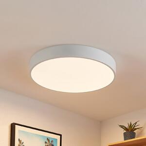 Lindby LED stropna svjetiljka Simera, Ø 50cm, bijela, metal