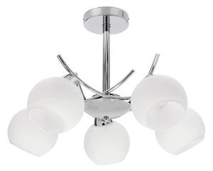 Viseći luster AMOS 5xE27/40W/230V sjajni krom