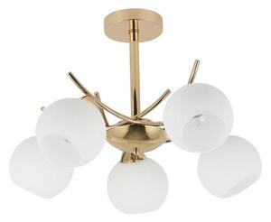 Viseći luster AMOS 5xE27/40W/230V zlatna