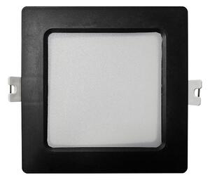 LED Ugradbena svjetiljka SQUARE LED/6W/230V 4000K 12x12 cm crna
