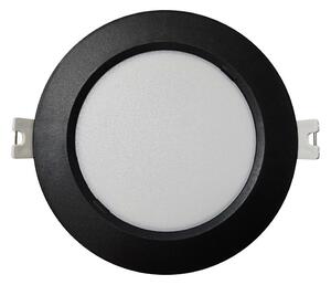 LED Ugradbena svjetiljka CIRCLE LED/6W/230V 4000K pr. 12 cm crna