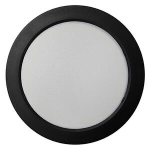 LED Stropna svjetiljka ROUND LED/18W/230V 4000K pr. 21,7 cm crna