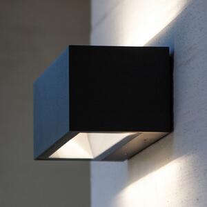 LED vanjska zidna lampa Gemini, 22cm, 3.000K, antracit