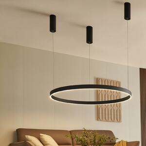 Arcchio Answin LED visilica 88 W crna
