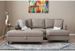 Atelier Del Sofa Kutna garnitura, Krem, Eva Right - Cream