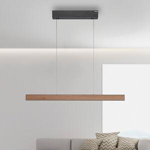 PURE E-Motion LED šipka visilica, CCT, drvo