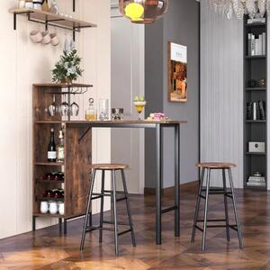 3-dijelni set barskih stolica i stol