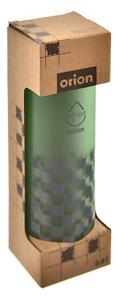 Zelena staklena boca za vodu 600 ml Šachovnice – Orion