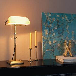 Stolna lampa Ancilla podesiva brončano/žuta