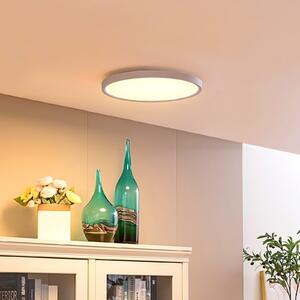 Lindby Smart LED stropna svjetiljka Denora, bijela, RGB, CCT, Tuya