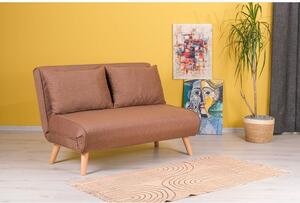 Atelier Del Sofa Dvosjed na razvlačenje, Smeđa, Folde 2-Seater - Brown