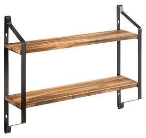 Kuhinjska zidna polica, kuhinjski organizator, dim. 60 x 15 x 51 cm