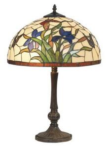 Stolna lampa Elanda u Tiffany stilu, 62 cm